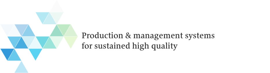 Production & management systems for sustained high quality